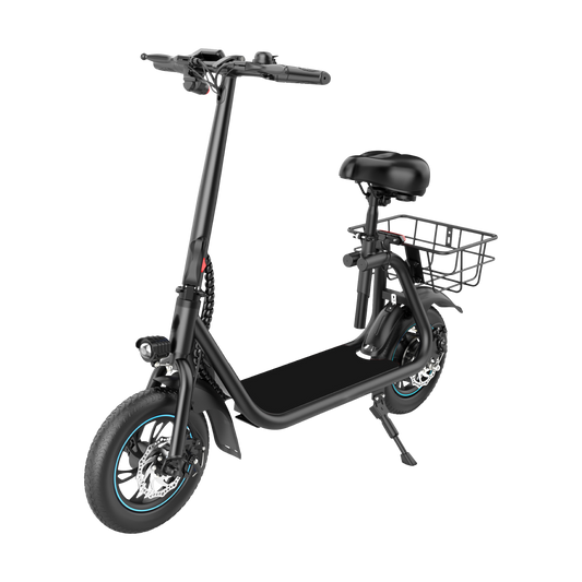 C-1 Fat 12In Tire E-Scooter With Seat